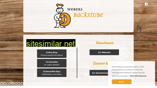 Webers-backstube similar sites