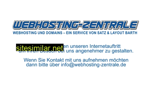 webhosting-zentrale.de alternative sites
