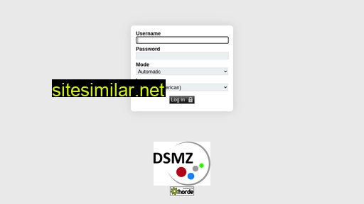 webmail.dsmz.de alternative sites