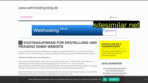 Web-hosting-blog similar sites