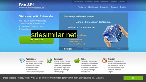 Web-services similar sites