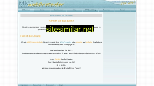 webpresenter.de alternative sites