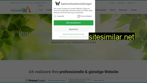 Website-heilpraktiker similar sites