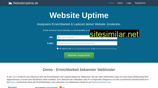 websiteuptime.de alternative sites