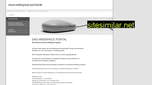 webspace-portal.de alternative sites