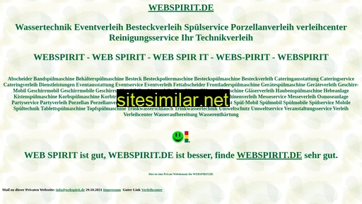 webspirit.de alternative sites