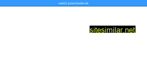 Web01 similar sites