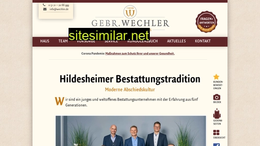wechler.de alternative sites