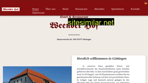 weenderhof.de alternative sites