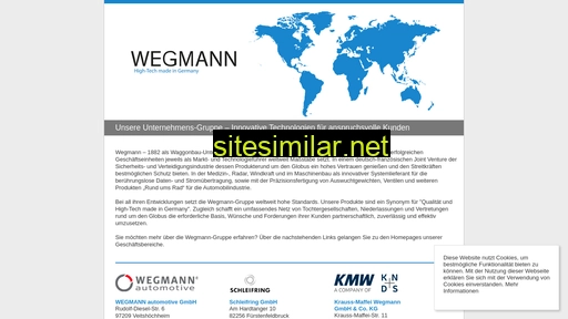 wegmann.de alternative sites