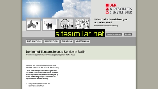 Immobilienabrechnung similar sites