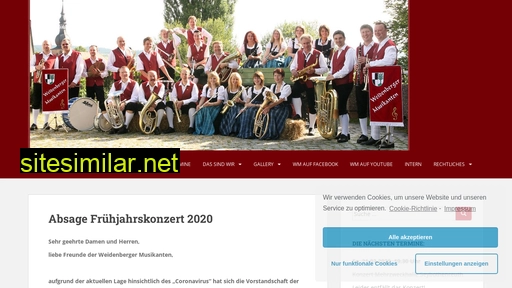 weidenberger-musikanten.de alternative sites