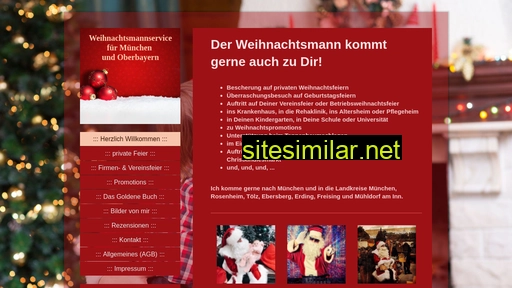 weihnachtsmann-oberbayern.de alternative sites