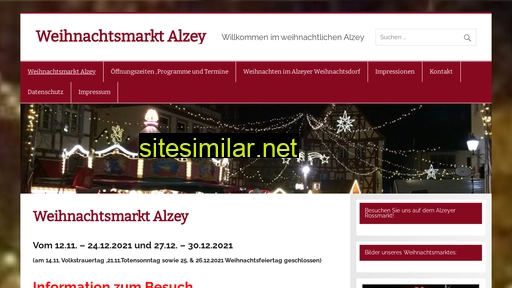 weihnachtsmarkt-alzey.de alternative sites