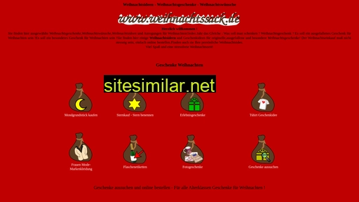 weihnachtssack.de alternative sites