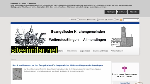 weilersteusslingen-evangelisch.de alternative sites