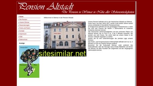 weimar-pension-altstadt.de alternative sites