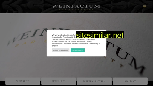 Weinfactum similar sites