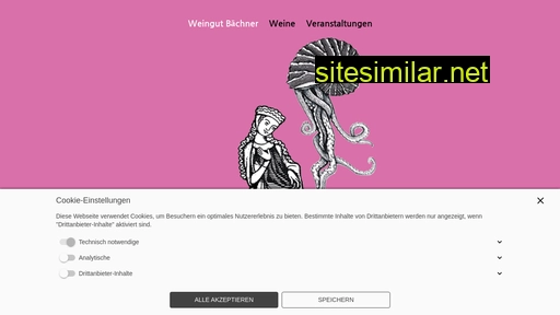 weingut-baechner.de alternative sites