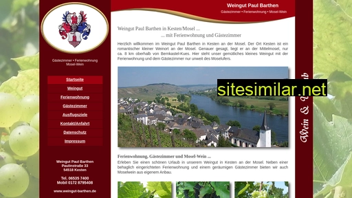 Weingut-barthen similar sites