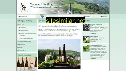 Weingut-haeussling similar sites