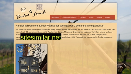 Weingut-heinz-lemb similar sites