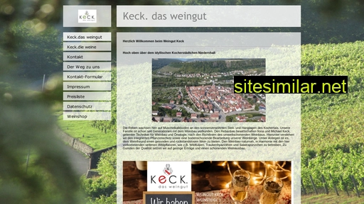 Weingut-keck similar sites