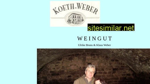 weingut-koeth-weber.de alternative sites