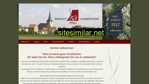 Weingut-zelt similar sites