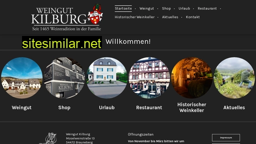 weingutkilburg.de alternative sites
