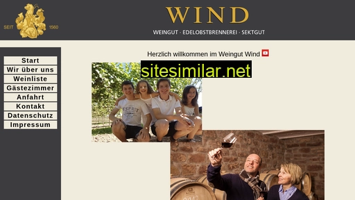 Weingutwind similar sites