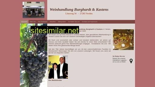 Weinhandlung-burghardt-kastens similar sites