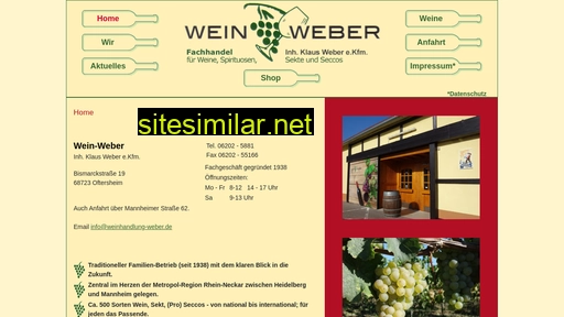 weinhandlung-weber.de alternative sites