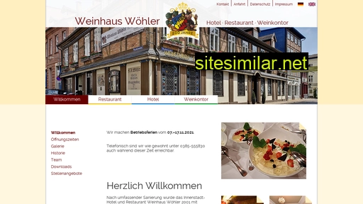 Weinhaus-woehler similar sites