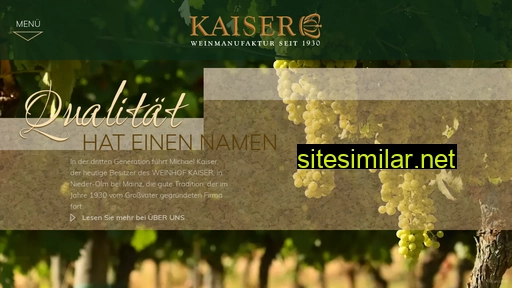Weinhof-kaiser similar sites