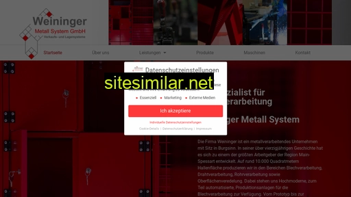 weininger-metall-system.de alternative sites