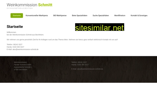 weinkommission-schmitt.de alternative sites