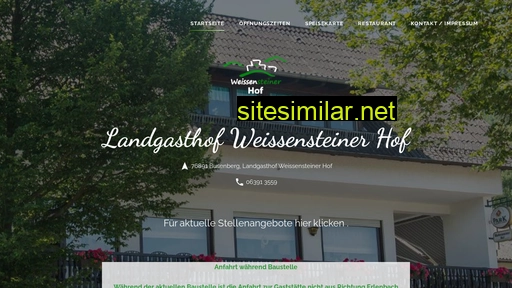 weissensteinerhof.de alternative sites