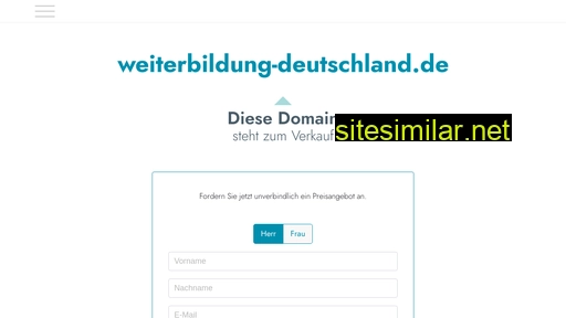 weiterbildung-deutschland.de alternative sites