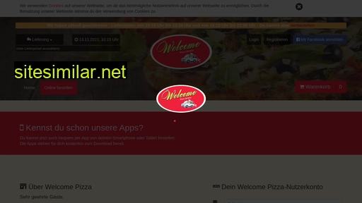 Welcome-pizzaservice similar sites