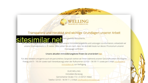 welling-immobilien.de alternative sites