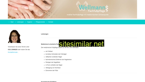 wellmann-fachfusspflege.de alternative sites