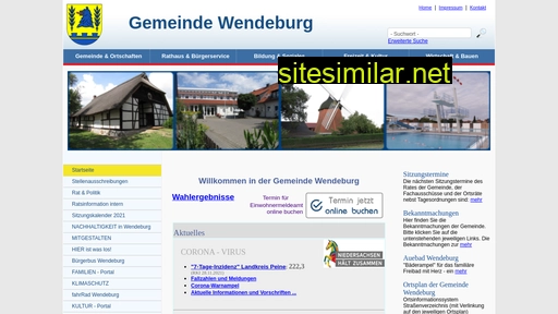 wendeburg.de alternative sites