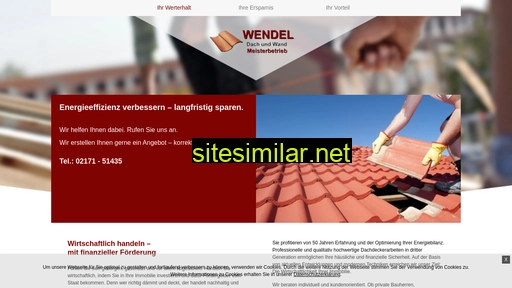 Wendeldach similar sites
