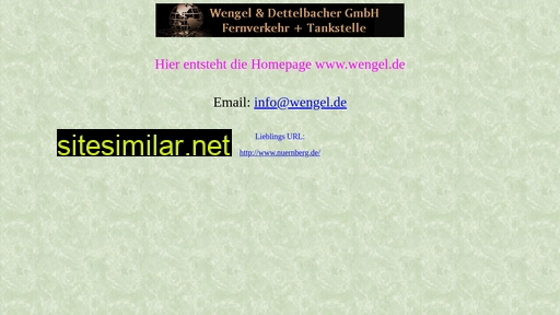 wengel.de alternative sites