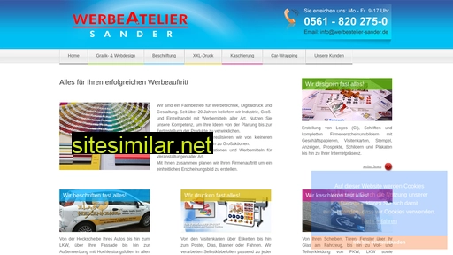 werbeatelier-sander.de alternative sites