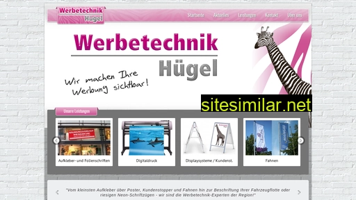 werbetechnik-huegel.de alternative sites