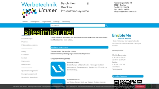 werbetechnik-limmer.de alternative sites