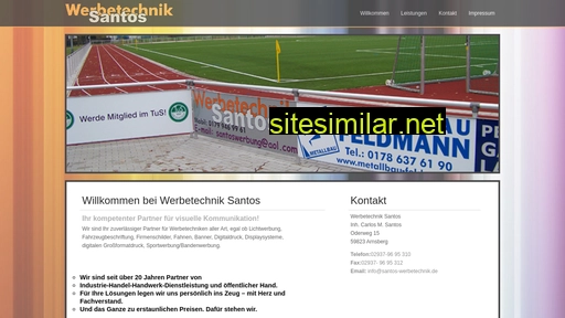 werbetechnik-santos.de alternative sites