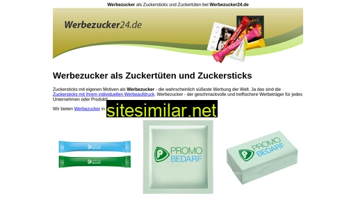 Werbezucker24 similar sites